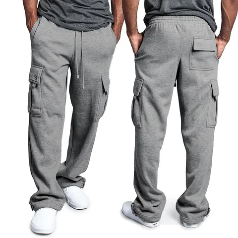 Men's Loose Straight Fit Sweatpants
