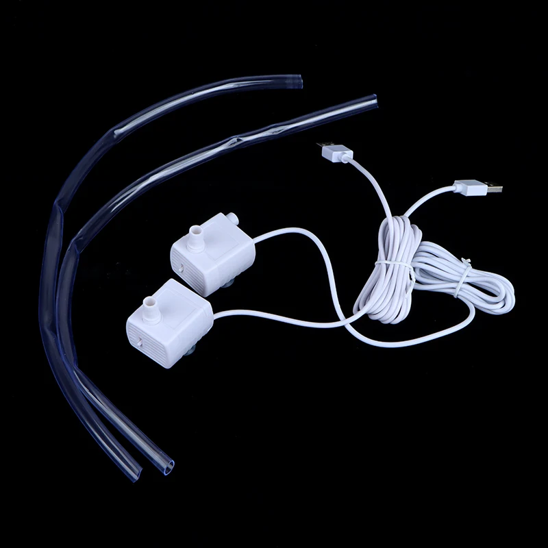 Imagem -02 - Fonte de Água para Pet Cat Anti-seco Ardente Substituição do Motor Bomba de Água Flores Beber Tigela Usb 5v