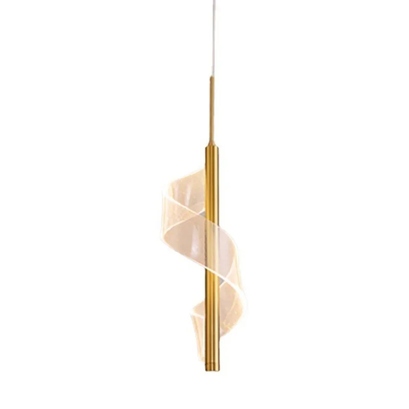 

Bedroom bedside chandelier, minimalist modern simplicity, light luxury living room background wall