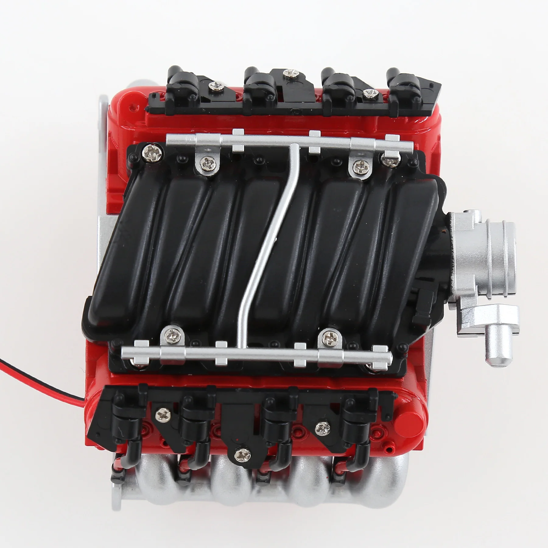 RC Car LS7 V8 Simulate Engine Motor Cooling Fan Radiator for 1/10 RC Crawler TRAXXAS TRX4 TRX6 AXIAL SCX10 90046 VS4