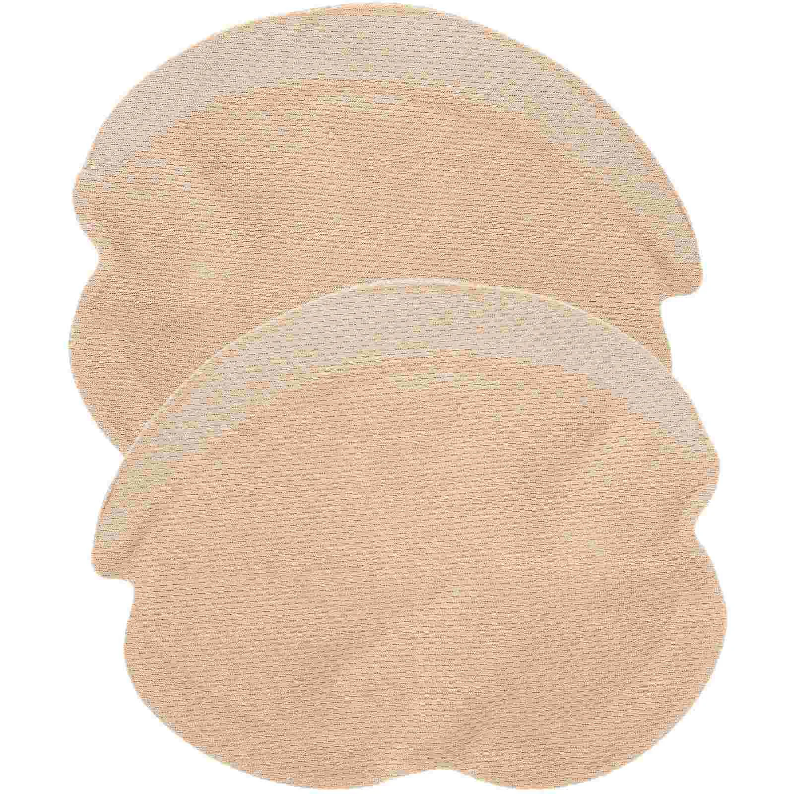 2 Pcs Inserts Silicone Push up Pads Padding Sticky Breast Bras Breathable Thick Removable Automatic