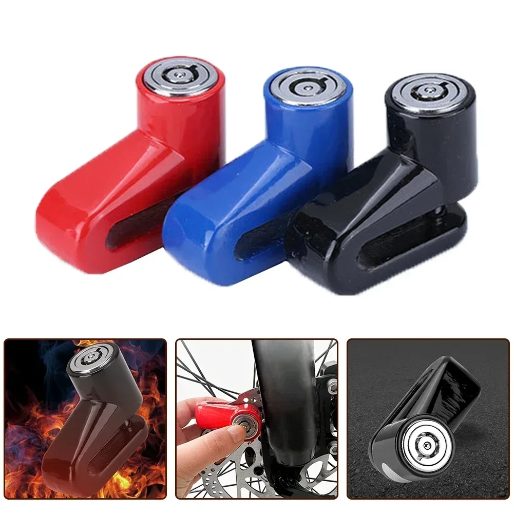 Bicycle Anti-Theft Lock Bike Disc Brake Lock With Lock Frame Safety Protection Padlock MTB Bike Accessories