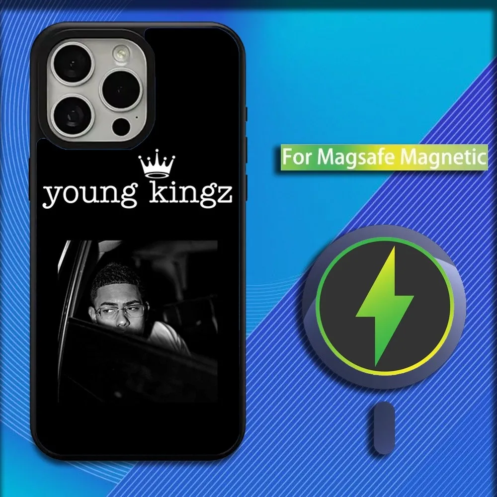 Rap Singer M-Myke Towers Phone Case For iPhone 16,15,14,13,12,11,Plus,Pro,Max,Mini Magsafe Magnetic Wireless Charging