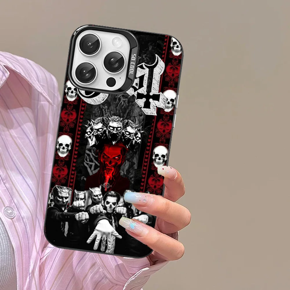 G-Ghosts Heavy Metal Band Phone Case For iPhone 16 15 14 13 12 11 Pro Max X XR XSMAX Matte Shockproof Back Cover