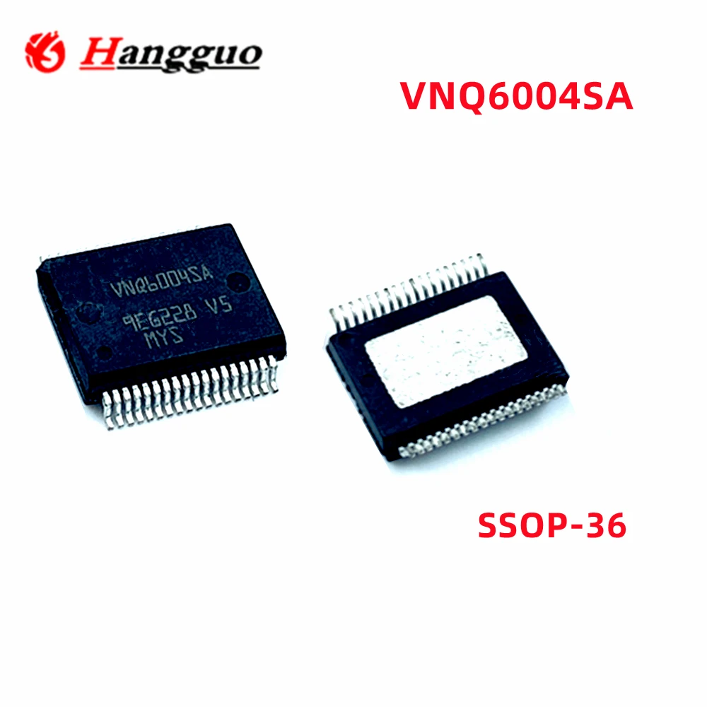 

2Pcs/Lot Original VNQ6004SA SSOP-36 VNQ6004 HSSOP-36 For Automotive Computer board J519 turn signal control IC Chip