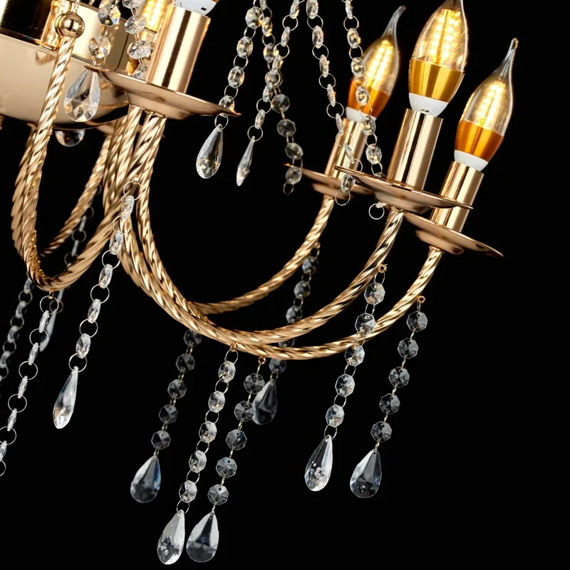 2020 جديد الزفاف كريستال الثريا الحديد المطاوع الكهربائي مرحلة حفل جناح الديكور الطريق الزفاف الدعائم