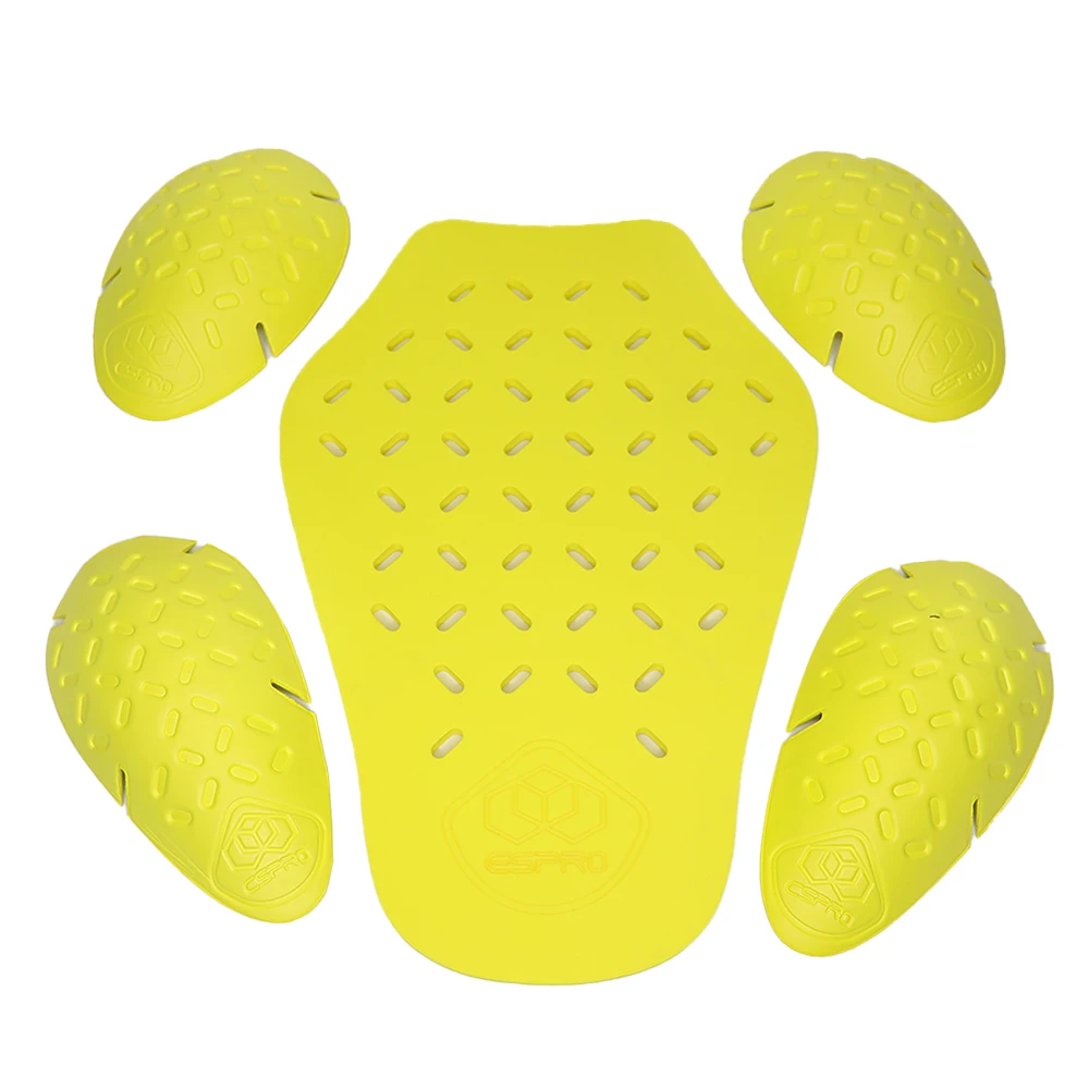 Motorcycle Jacket Lining Protectors Pad Shoulders Elbow Back Armor Gear for Motocross Racing Skiing ICE Skating Bike Cycling