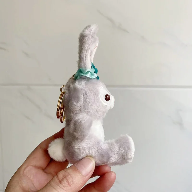 لطيف ليتل أرنب أفخم قلادة المفاتيح تمثال القانون آلة دمية ألعاب من نسيج مخملي دمية معلقة الديكور هدية ليتل ر