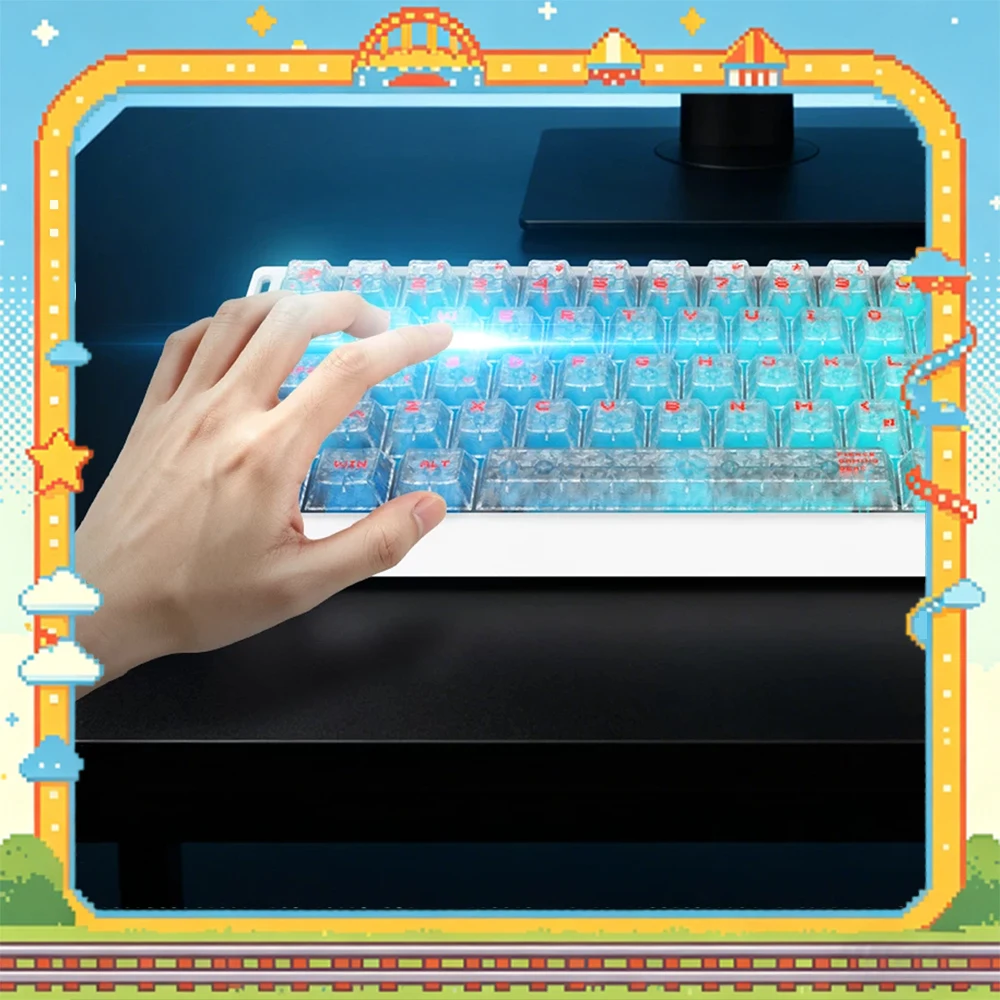 FGG Madlions MAD60 V2 /MAD68 V2 Magnetic Switch Keyboard Wired 8000Hz Polling Rate RT0.001mm Gaming Keyboard PC Accessories