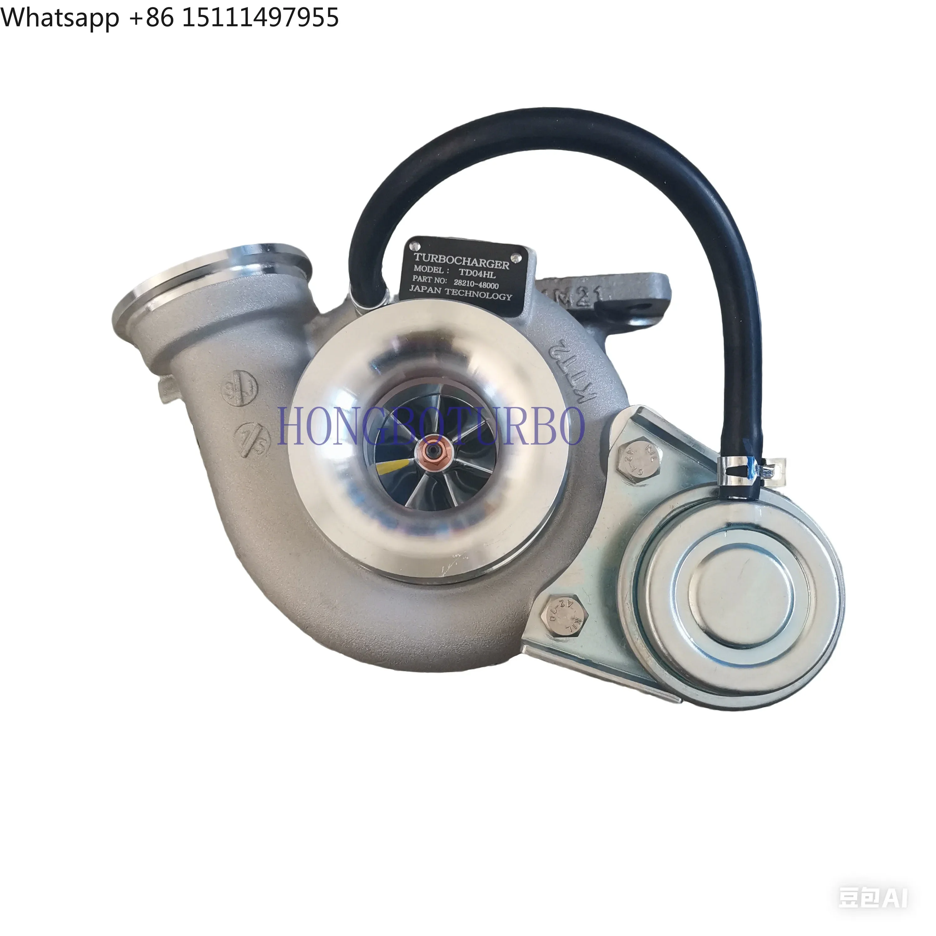 Turbocharger TD04HL TD04HL-13TK33/S-4  28210-48000  49189-07720 49189-07702  for Hyudai E-County D4GA D3FD Engine