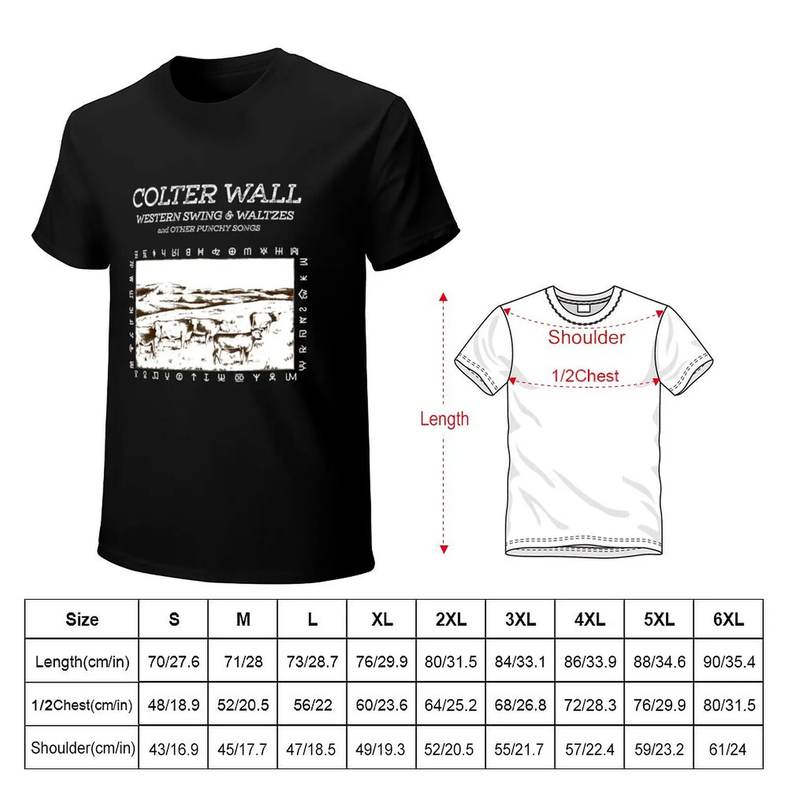 Colter Wall Western Tour 2020 nekat12 ao den T-Shirt Running Performance Short Sleeve Tee