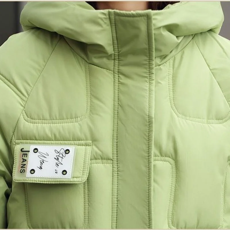 2023 Winter New Down Cotton Coat Women Thickened Short Cotton Jackets Korean Loose Oversize Coat Winter Clothes Women