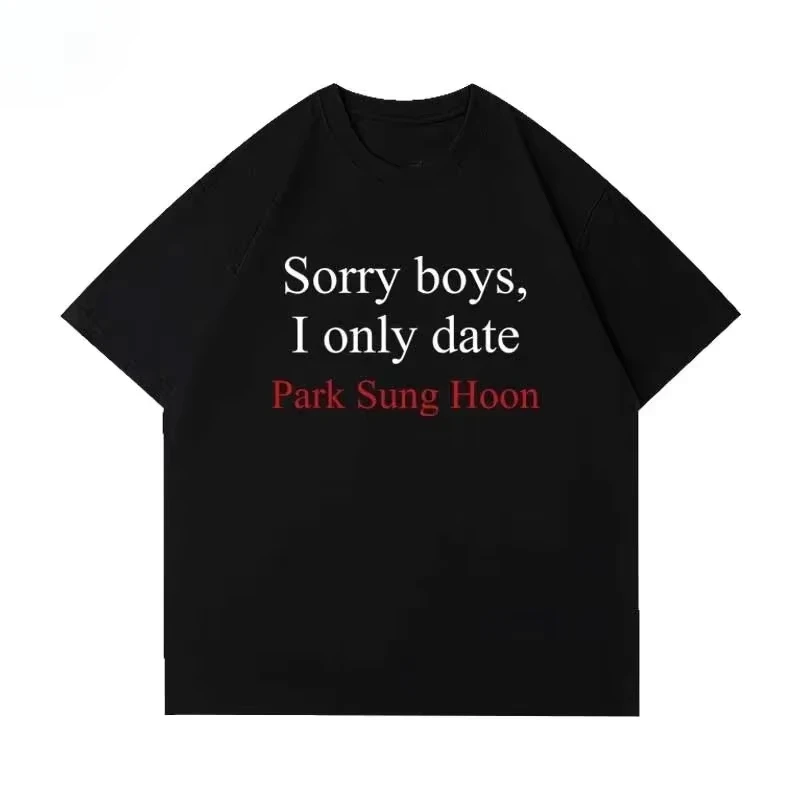 2026 New Summer Kpop Korean Support Clothes The Same Printed Graphic T-shirts for Women Fans Gifts As Those B