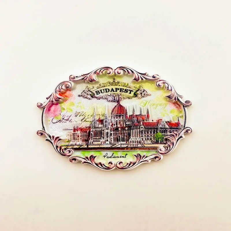 

Budapest, HungaryinsHigh-Value Creative Architectural Fridge Magnets3d3D Decorative Souvenir Gift
