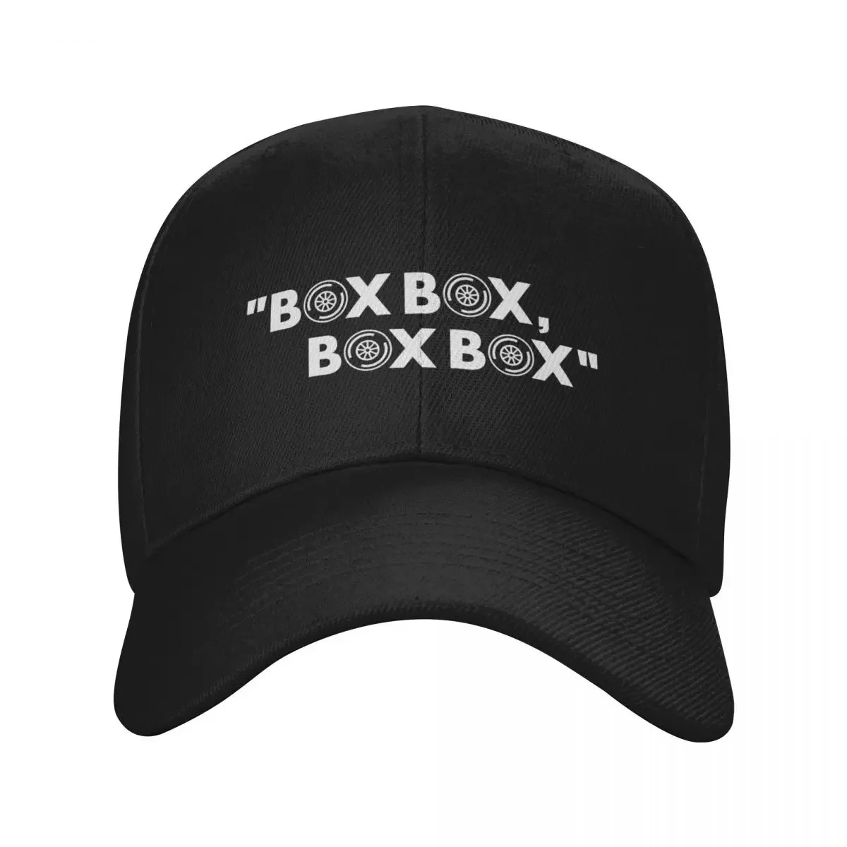 

Box Box Box White F1 Design Baseball Cap foam party Hat Hood luxury caps Hip Hop Man Women's