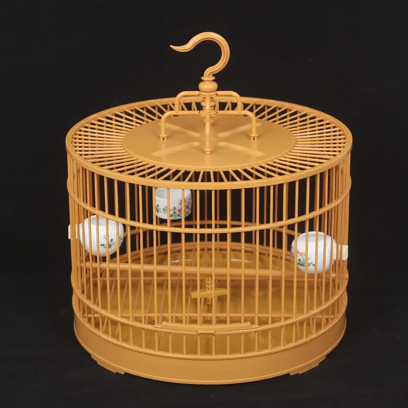 

Outdoors Carrier Luxury Bird Cages Budgie Canary Breeding Round Bird Cages Southe Park Nid Pour Oiseaux Pet Products WZ50BC