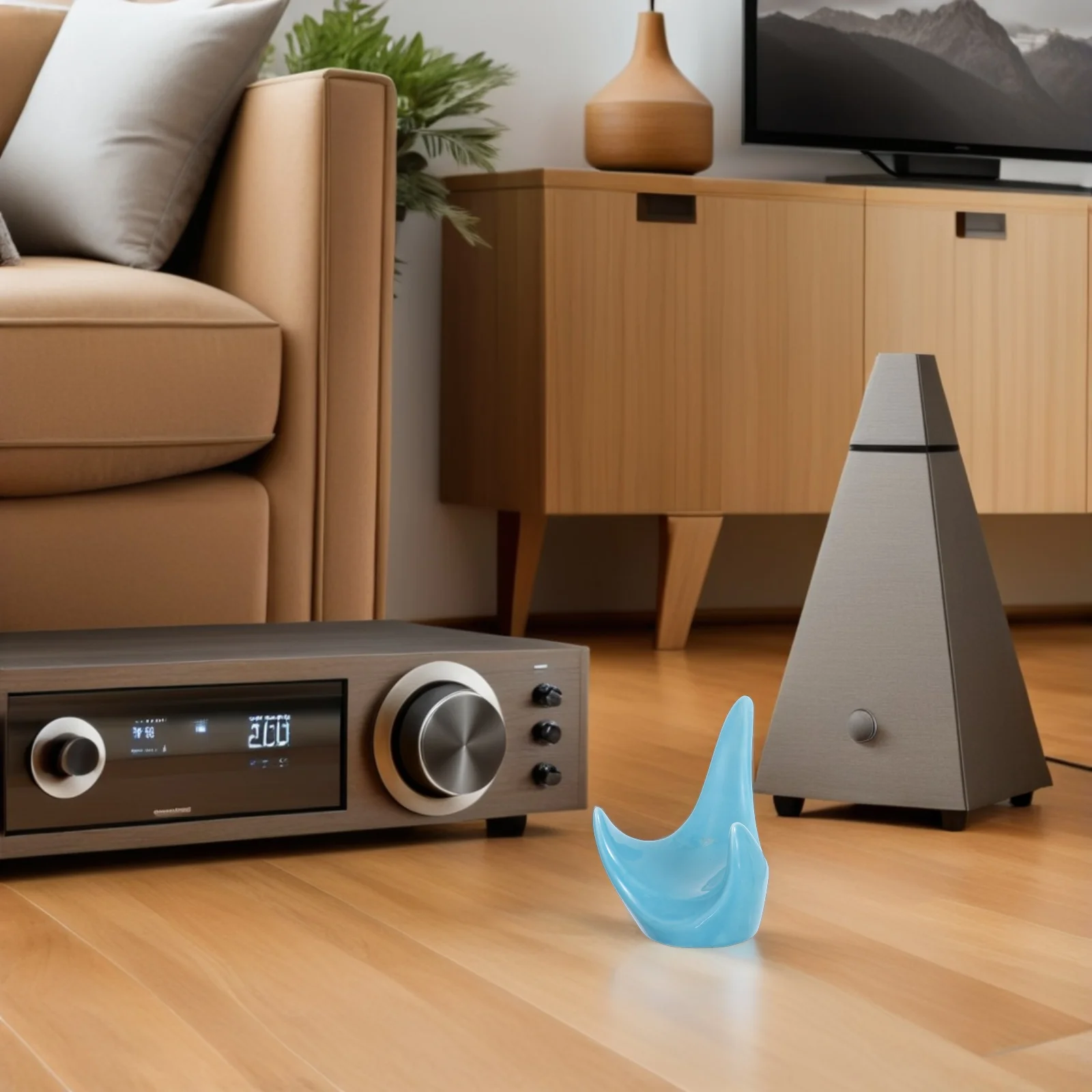 

2 Pcs Ceramic Ocarina Base Display for Holder 12-hole Flute and Stand Multifunctional Instrument Musical