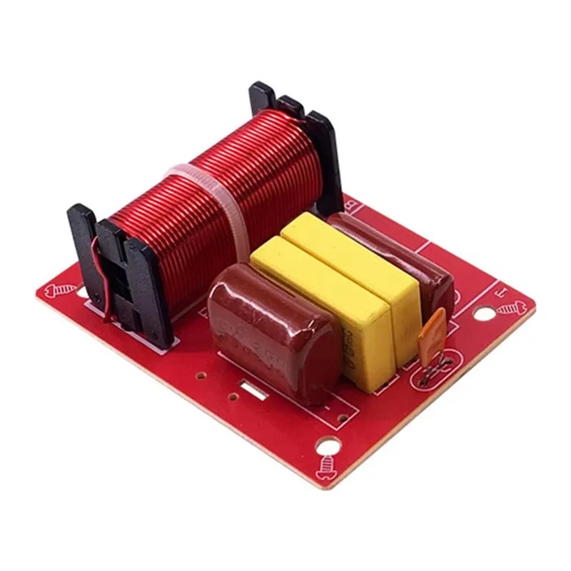 2pcs HiFi 2 Way Speaker Crossover High Low Pass Filter for DIY Home Theater Audio Upgrade
