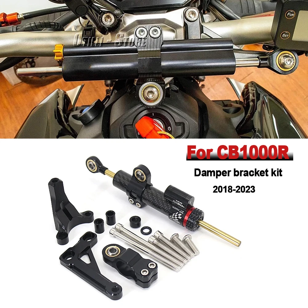 

For HONDA CB 1000 R CB1000R cb1000r 2018 2019 2020 2021 2022 2023 Motorcycle Steering Stabilizer Damper Mounting Bracket Kit