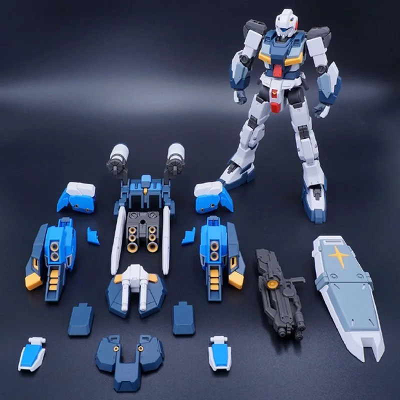 JMS G ライン HG 1/144 標準装甲 RX-81ST G ライン組立モデルキットアクションフィギュアモデルコレクションカスタマイズされたおもちゃギフト
