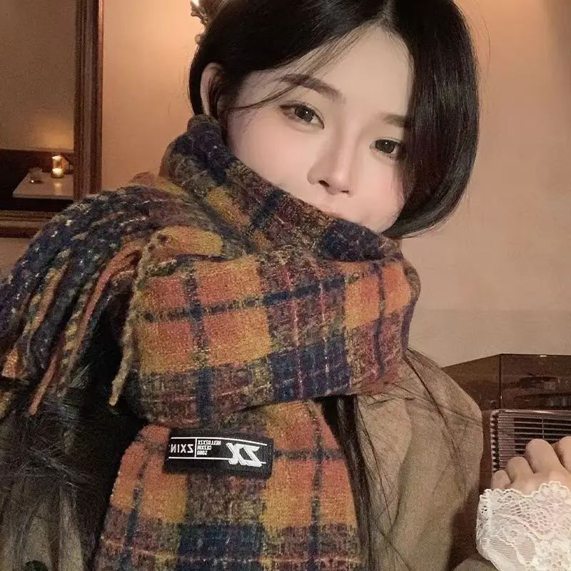 خصم الشتاء وشاح محبوك 2025 النساء الرجال الدافئة سميكة الباردة مقاومة وشاح مثالية هدية الكريسماس لعطلة أحبها #4