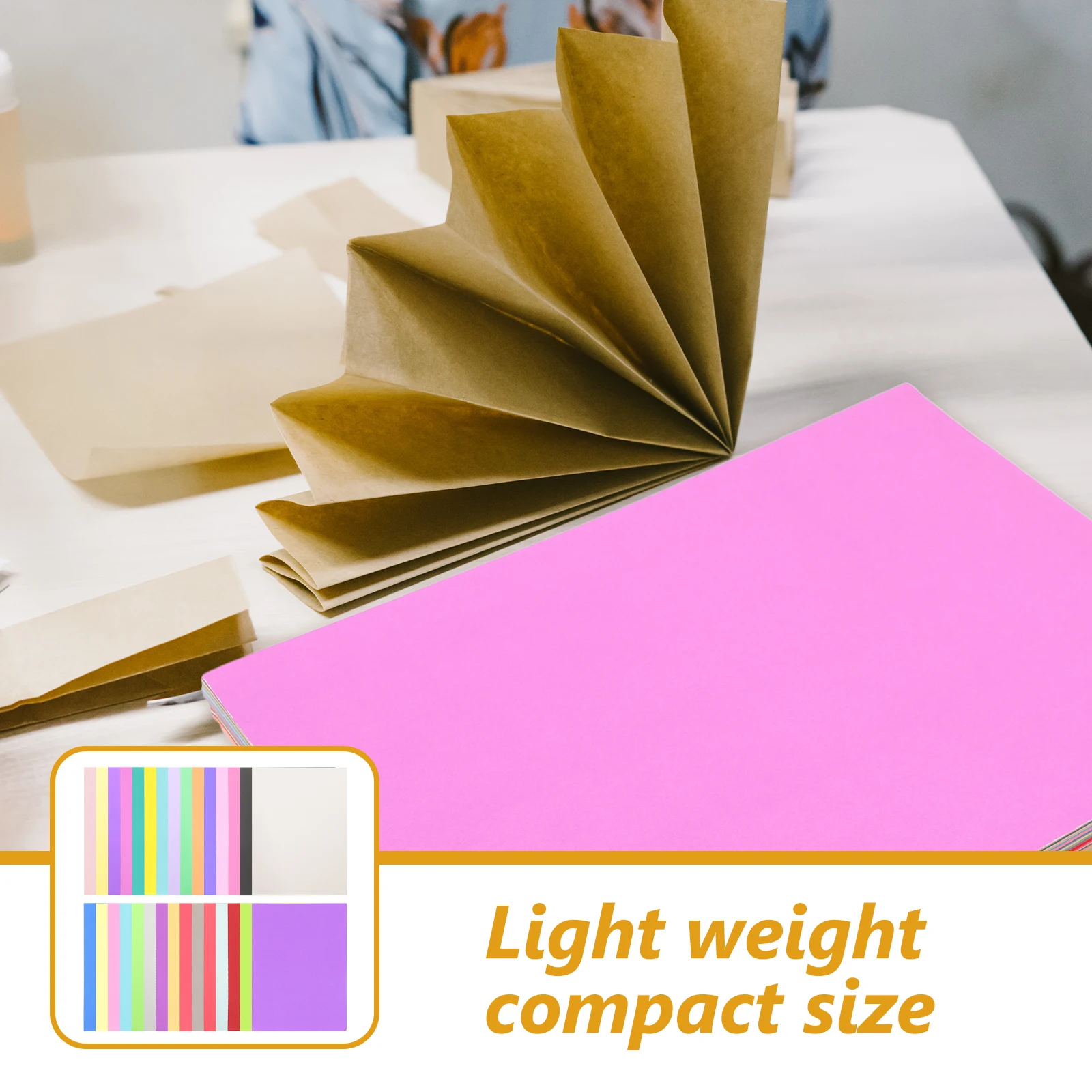 

60 Sheets Colorful Card Diy Craft Art Paper For Drawing Crafts Making Lightweight Portable Classroom Use Safe Blank Paper Teens