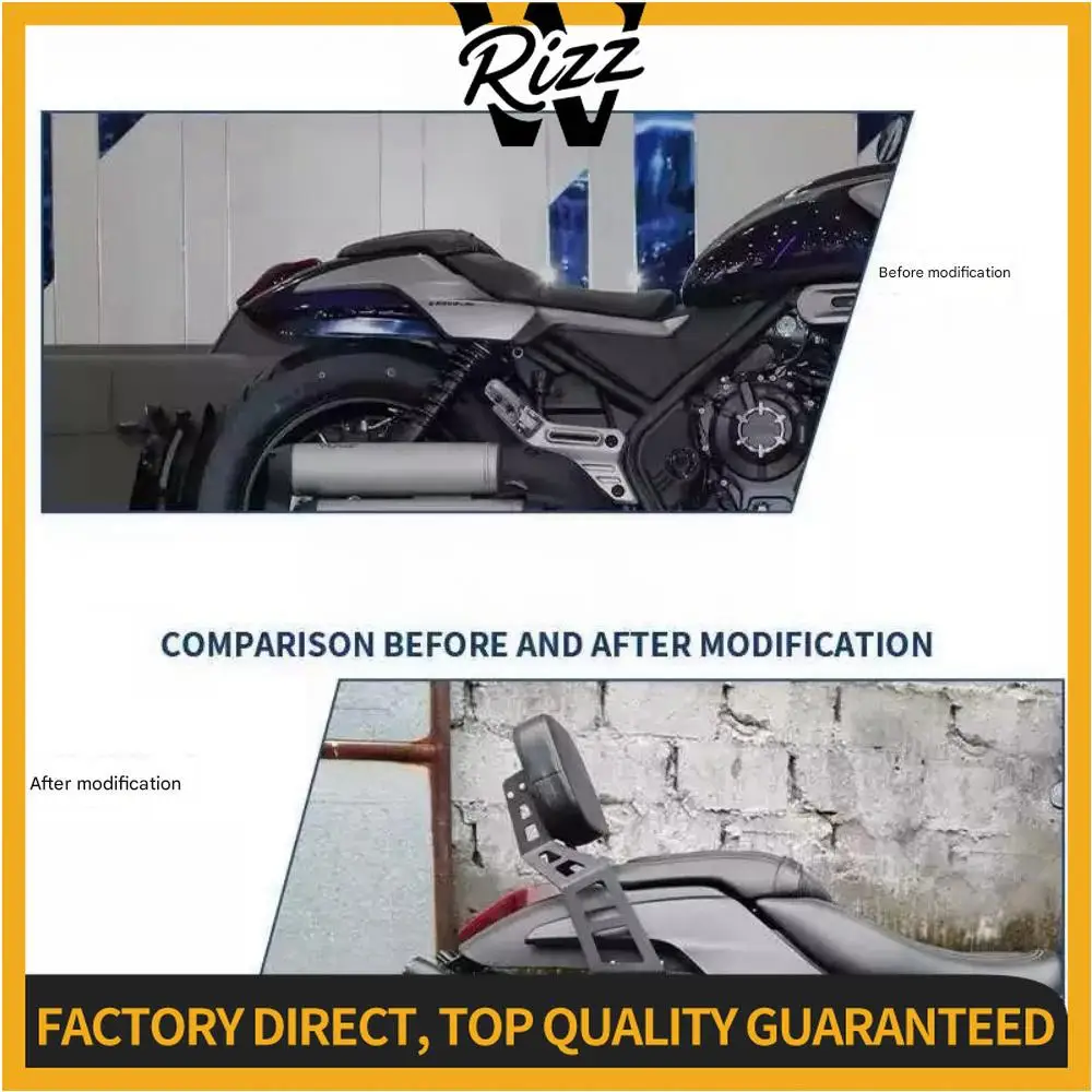【Factory Direct】Motorcycle Small Rear Backrest Grab Bar Fit VOGE CU525