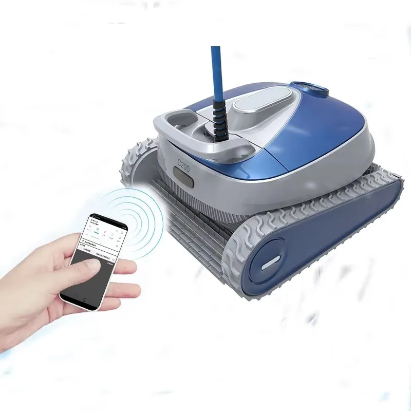 Swimming Pool Cleaning Robot Is Highly Efficient, Can Climb the Wall to Clean the Dirt Suction Filter Vacuum Cleaner
