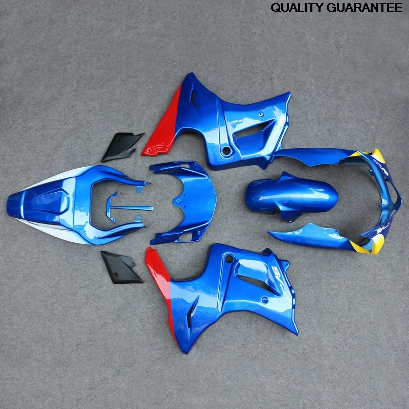 Bodyworks Fairing kits for SUZUKI SV650S SV1000S 2003-2012 blue red fairing set sv650s sv1000s 03 04 05 06-12 XJ41