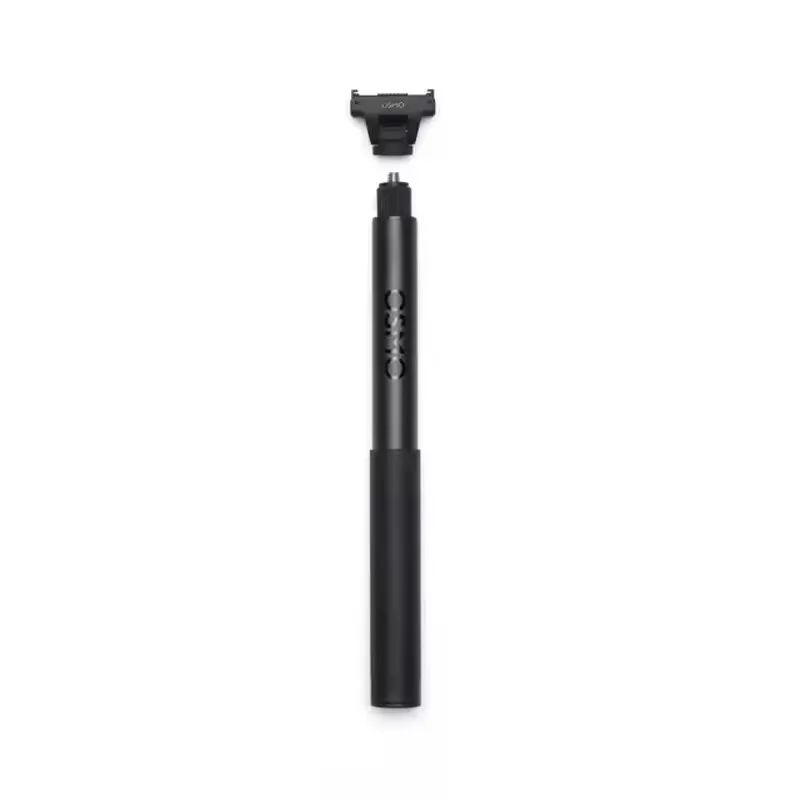 New DJ Osmo 1.2m Invisible Selfie Stick Kit With Osmo 360, the selfie stick vanishes from shots and extends to 1.2m