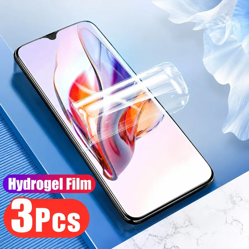 3PCS Soft Screen Protector For ZTE nubia RedMagic 10SPro 10SPro+ 9 Pro Hydrogel Film For ZTE nubia RedMagic 9 Pro+ 9S Pro HD