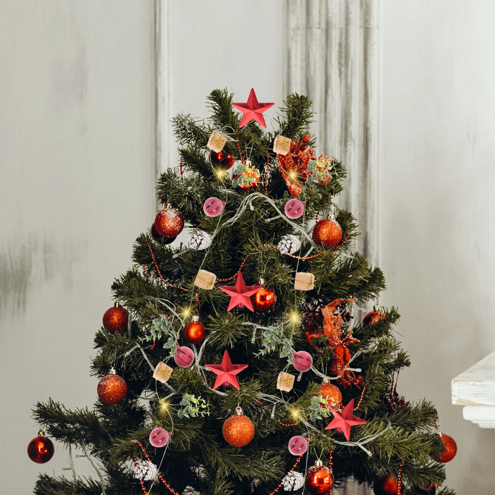 

20 LED Christmas Ball String Lights Indoor Outdoor Decorative Garland Lighting Christmas Room Decorations Holiday Decor