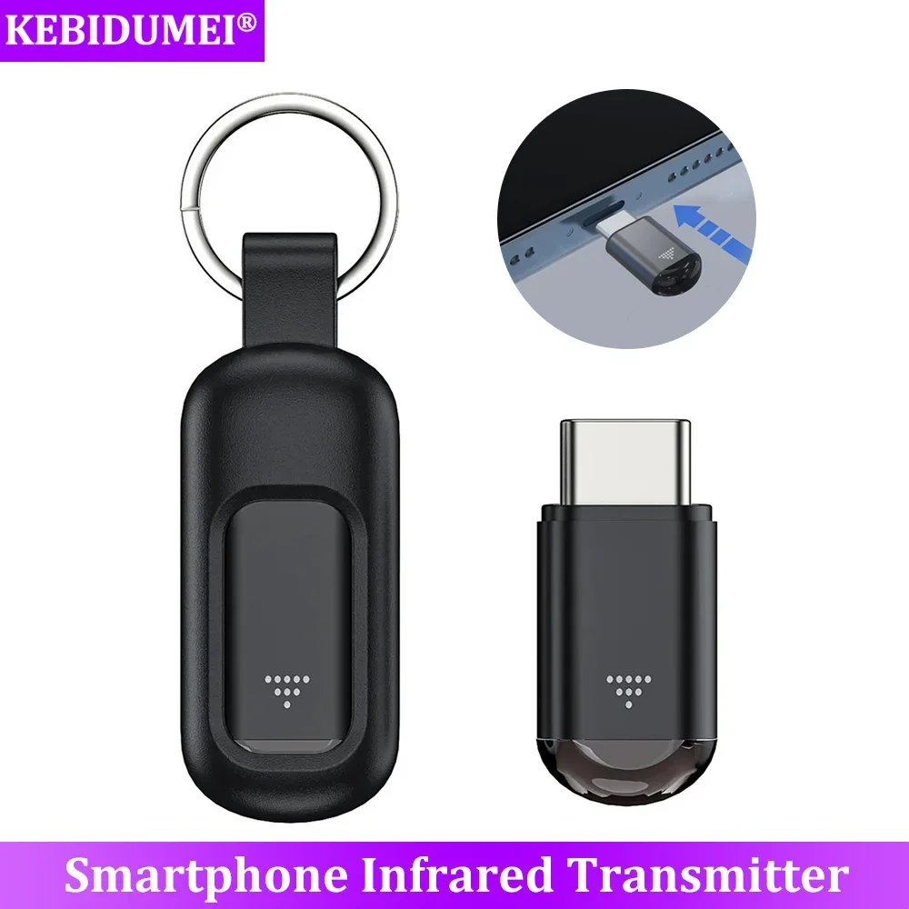 Smartphone Infrared Transmitter Adapter Smart APP Type C Control Adapter Infrared Remote Suitable for Television Set Top Box