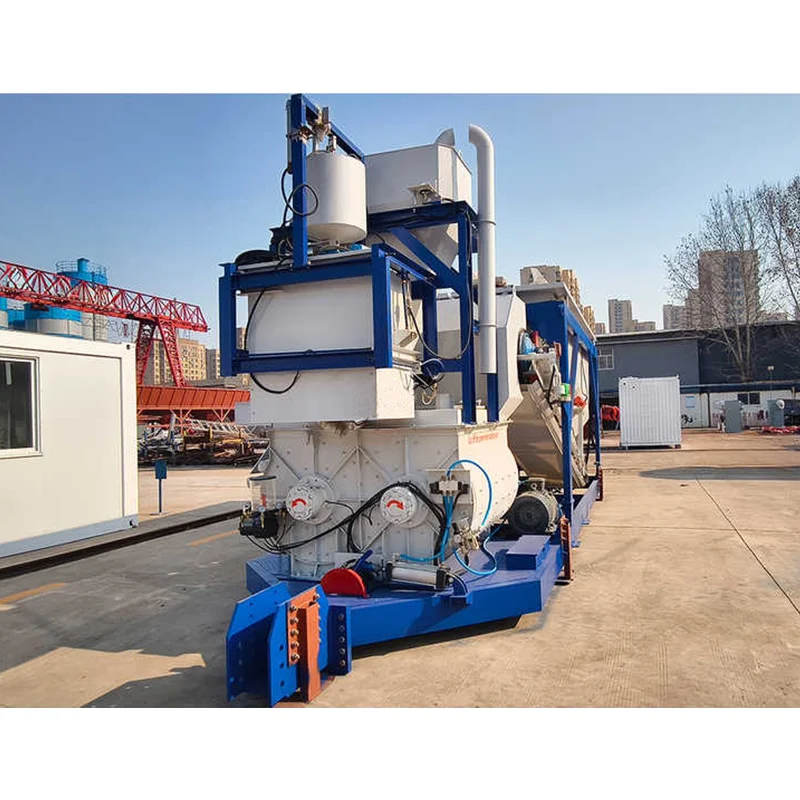 Mini mélangeur humide pour plantes à dosage en béton RMC, approvisionnement d'usine