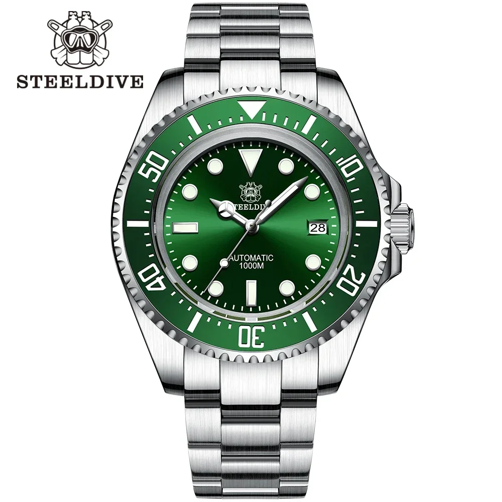 STEELDIVE SD1964 Fully Automatic Mechanical Wristwatch NH35 Movement Luminous 200M Waterproof Diving Watch