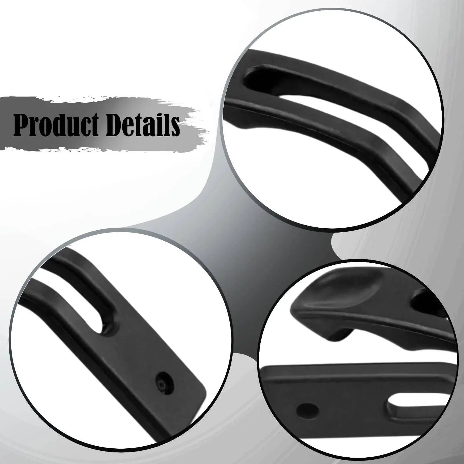 Hood Locking Straps High Performance Bonnet Fastener Lightweight Plastic Parts for Snowmobile Replacement