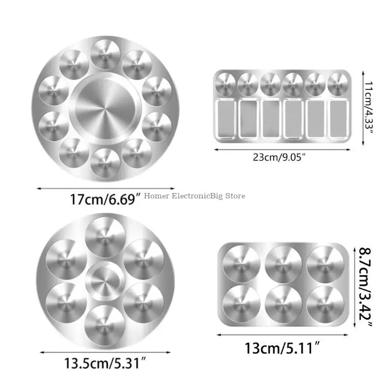 Палитры металлических красок