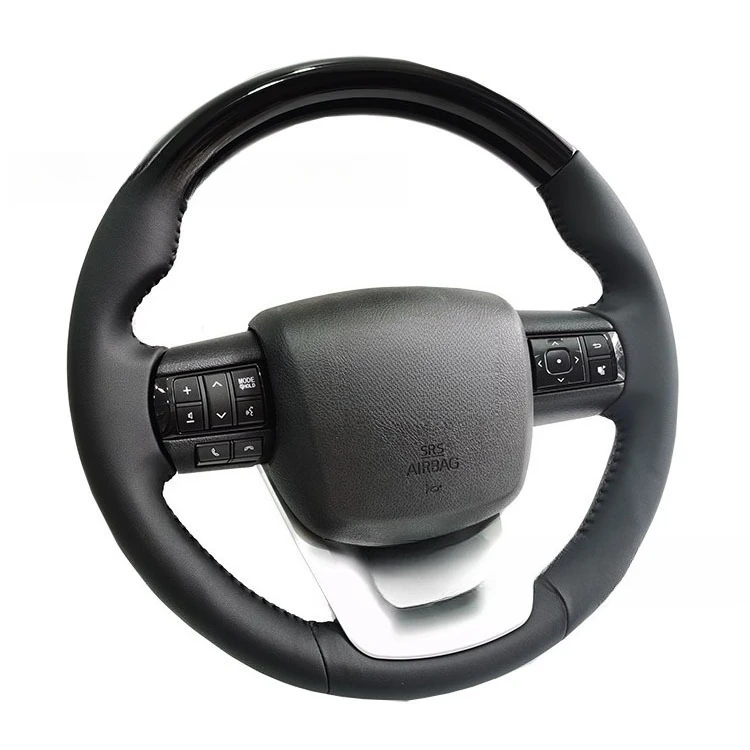 Suitable for Toyota Runner mahogany steering wheel car steering wheel assembly modification