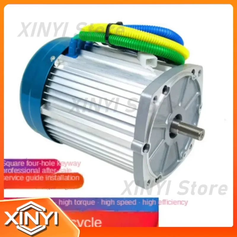 for Passenger Electric Tricycle Four Hole Single Keyway High Power DC Brushless Motor 60V 72V 1200W 1500W 1800W 2000W 2200W