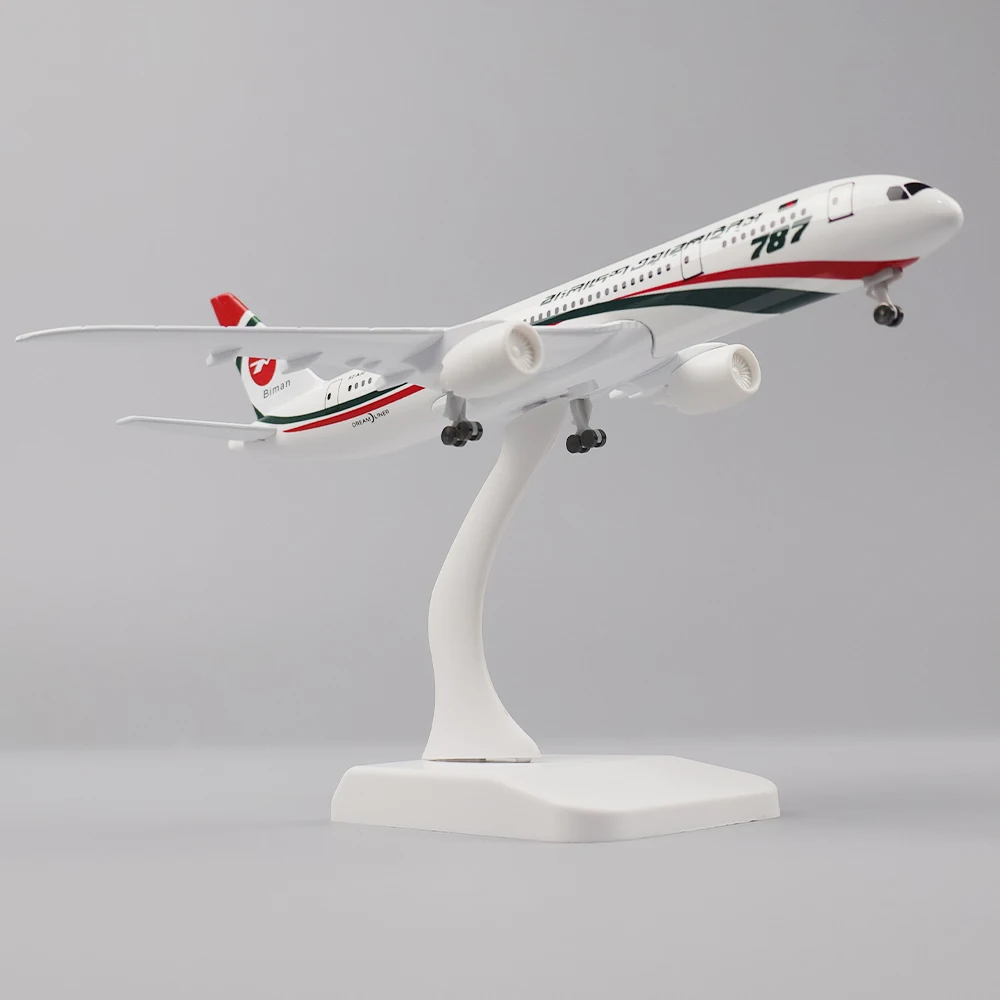 金属合金航空機モデル,着陸装置ホイール,装飾玩具,誕生日プレゼント,20cm, 1:400,b787