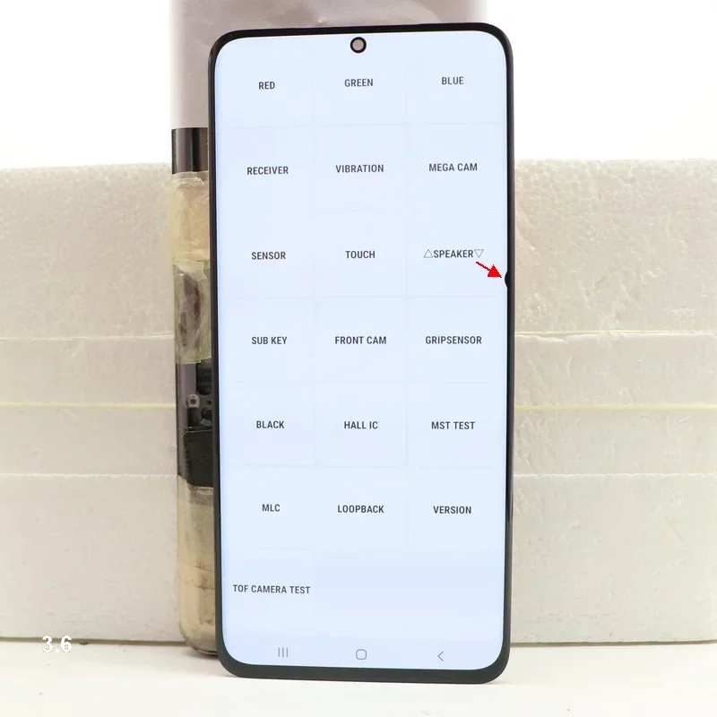 Super AMOLED Lcd For Samsung Galaxy S20 G980 G980F G980F/DS Display with Touch Screen Digitizer For S20 5G G981B LCD Assembly