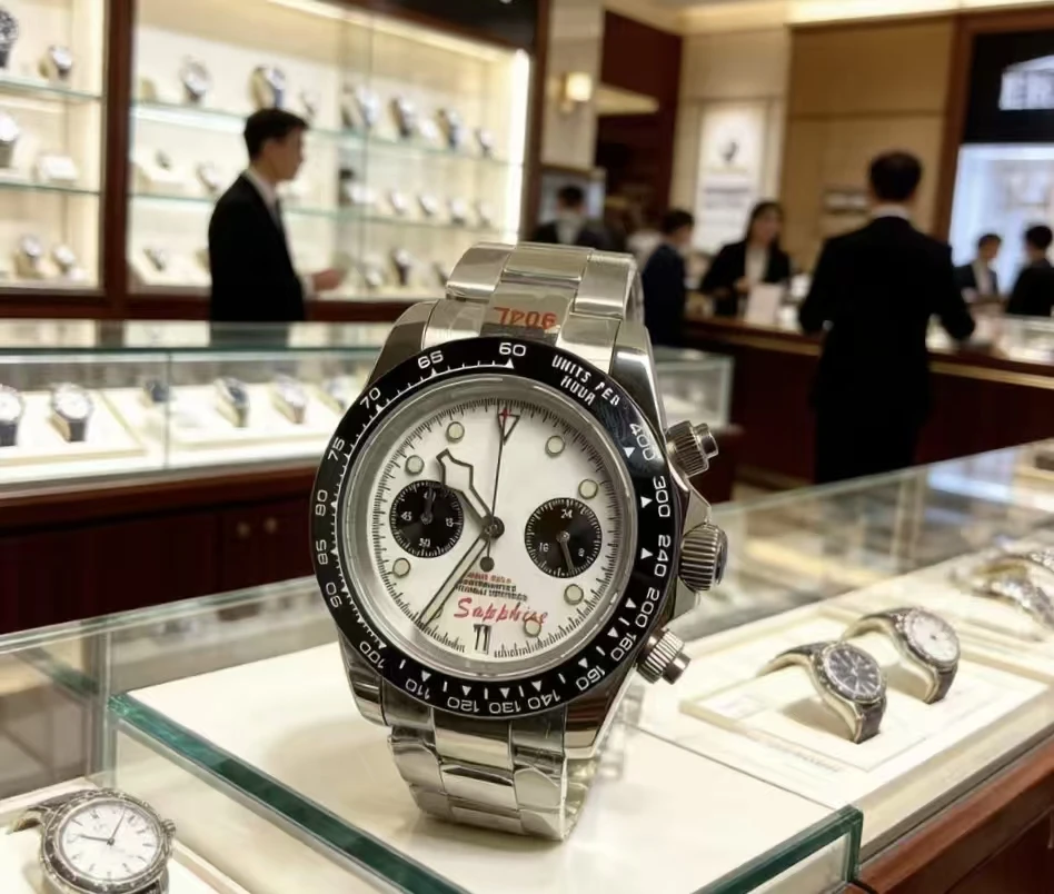 2026 Top Quality Sophisticated Sports Style Watches For Gentlemen 42mm Automatic Mechanical Mechanism Blue Black White Business