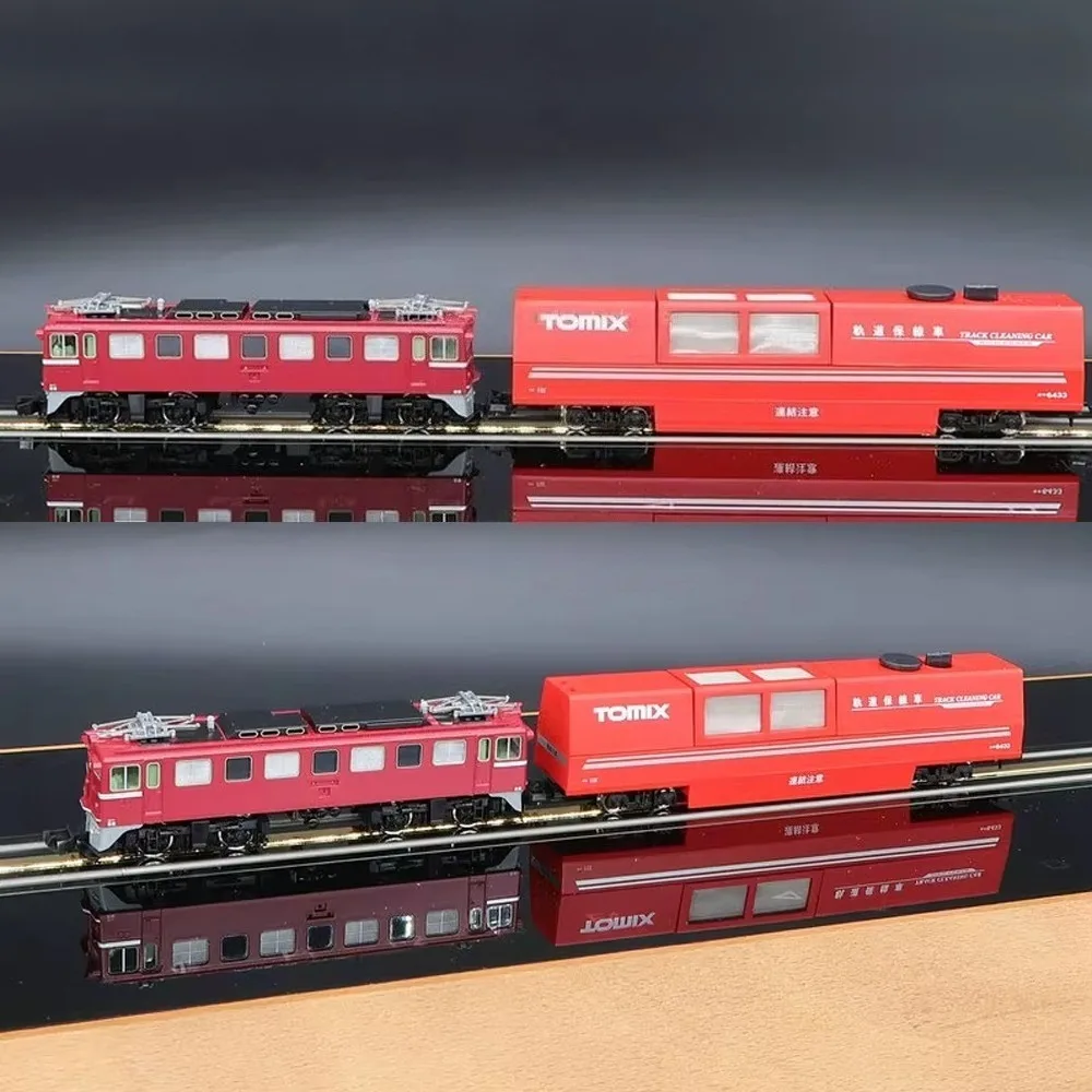 TOMIX N-tipo 1/160 Treno Giocattolo ED61 Locomotiva Elettrica e Auto Pista 6433 Modello di Treno Desktop Ornamenti Ragazzo Giocattolo Regalo