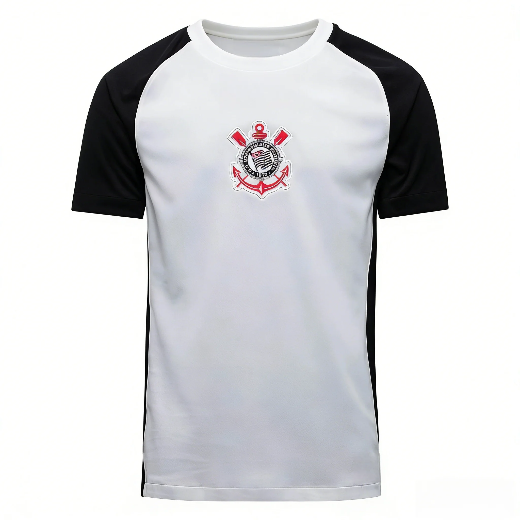 Summer New Corinthians Football T-shirt Comfortable Quick-drying Training T-shirt Suitable for Both Adults and Children