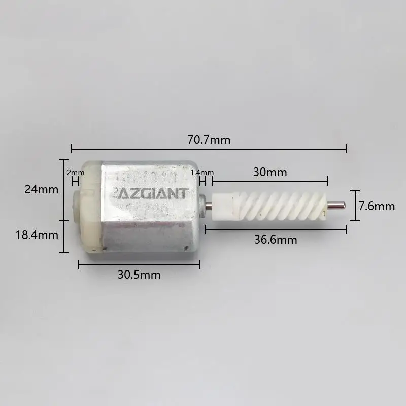 Car Door Lock FC280 Motor for SUZUKI SX4 Swift Nazda MX-5 2009-2012 for Yamaha Snowmobile DC 12V Servo 1021313 NEW parts OEM
