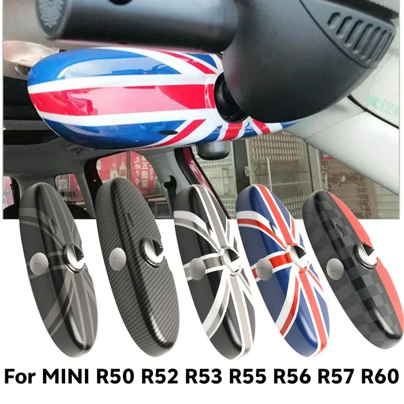 

Car Interior Rear View Mirror Cover For MINI One Cooper S JCW R50 R52 R53 R55 R56 R57 R60 Auto Accessories