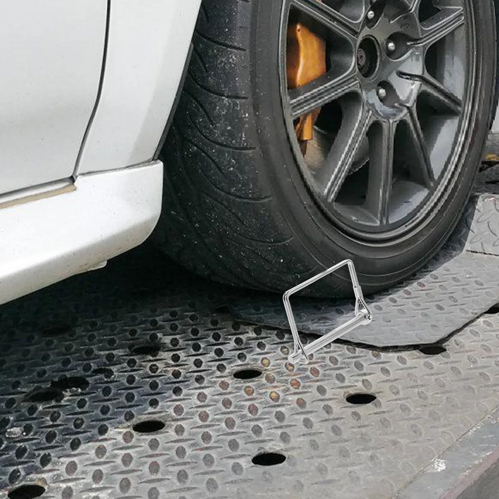 

Locking Receiver Hitch Pin Heavy Duty Trailer Coupler Pin Wire Lock Quick Release for Secure Hitch Lock Trailer Pins