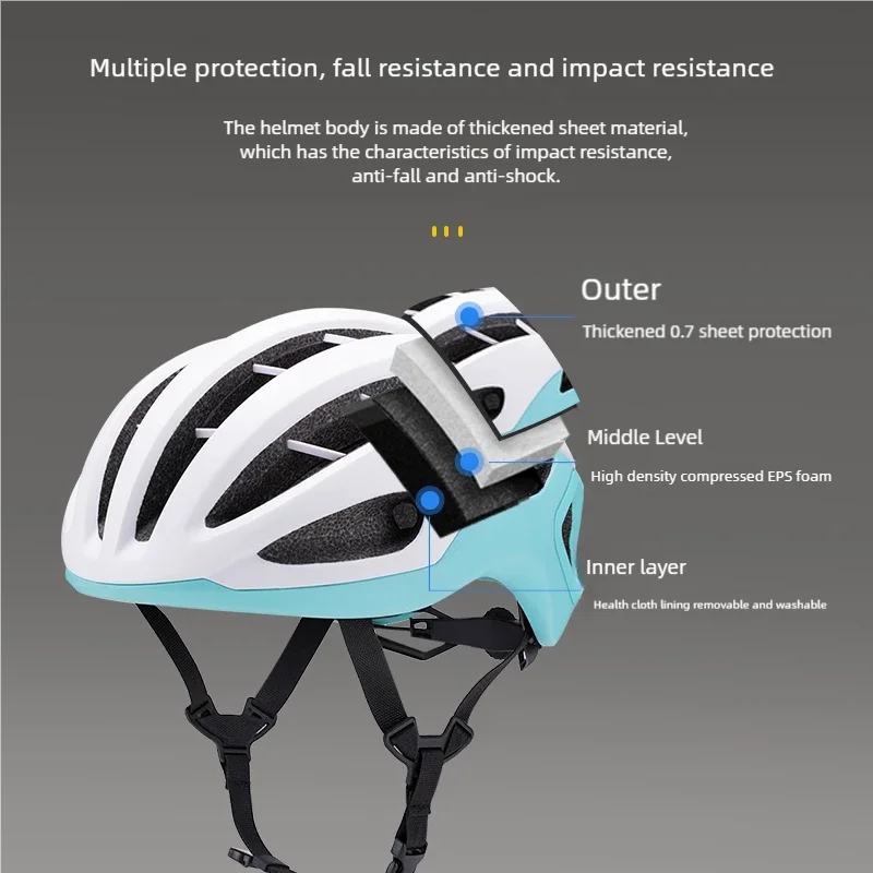 NEW AIPAO cycling helmet is lightweight comfortable and adjustable for adults It is an anti fall outdoor mountain bike helmet