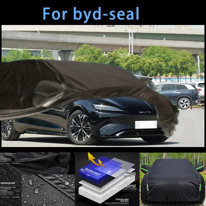 

For byd-seal Outdoor Protection Full Car Covers Snow Cover Sunshade Waterproof Dustproof Exterior Car accessories