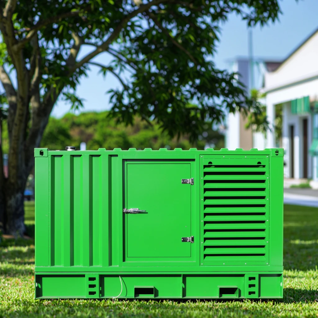 ذكي ATS التحكم 200kVA مولد الديزل 160kw 50kw 75kw 80kw محطة توليد الطاقة الصامتة نوع المولد 230 فولت الجهد المقنن